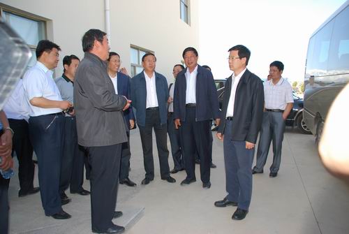 市委書記李建華等領導調研敦煌種業(yè)先鋒良種有限公司