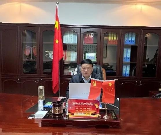 敦煌種業(yè)召開2022年新春團拜會 公司黨委書記、董事長劉興斌致新年賀辭